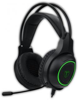 T-Dagger T-RGH201 Atlas Green Stereo Gaming Headset - Black Photo