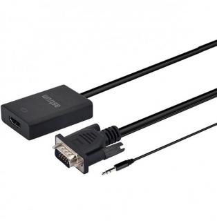 Astrum DA510 VGA Male + Audio to HDMI Female Adapter Photo