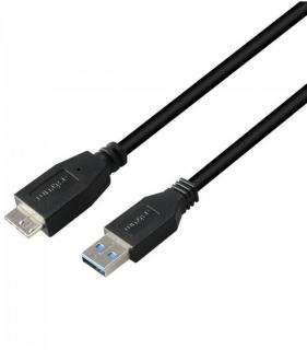 Astrum UC312 USB 3.0 Micro Type B Male to USB3.0 Male 1.2m Printer and Hard Drive Cable Photo