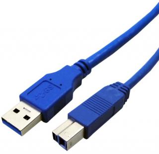 Astrum UB318 USB 3.0 Type A Male to Type B Male 1.8m Printer Cable Photo