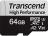 Transcend 330S High Performance 64GB U3 A2 V20 MicroSDXC Card - With Adapter Photo