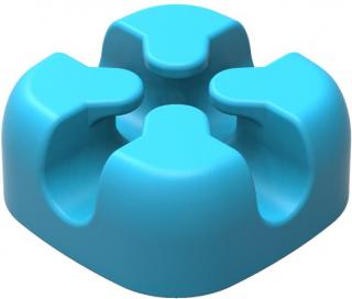 Orico Desktop Cable Cross Clip - Blue Photo
