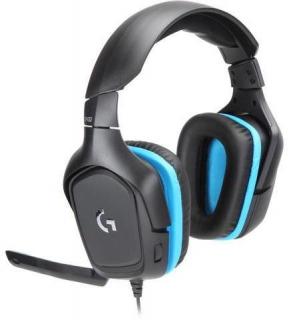 Logitech G Series G432 Surround Sound Gaming Headset - Black/Blue Photo