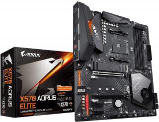 Gigabyte Aorus Series AMD X570 AM4 ATX Motherboard (X570 AORUS ELITE) Photo