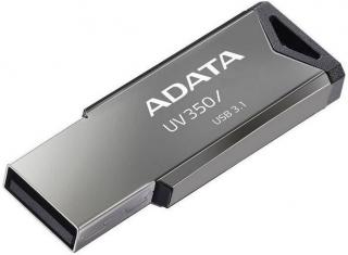 Adata UV350 64GB USB3.2 Flash Drive - Silver Photo