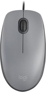 Logitech M110 Silent Mouse - Mid Grey Photo