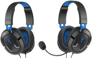 Turtle Beach Recon 50P PS4 Gaming Headset - Black & Blue Photo