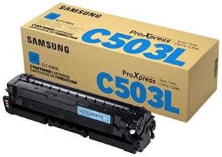 HP S-Print Samsung CLT-C503L High Yield Laser Toner Cartridge - Cyan (SU016A) Photo