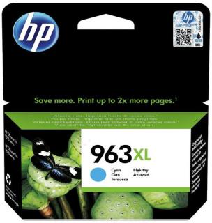 HP 963XL High Yield Cyan Original Ink Cartridge Photo