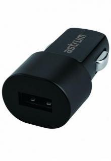 Astrum CC100 Single USB Car Charger - Black Photo