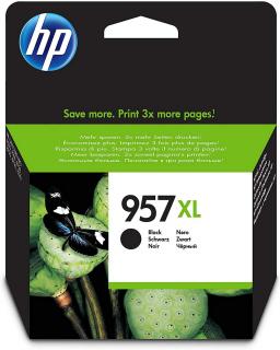 HP 957XL High Yield Black Original Ink Cartridge Photo