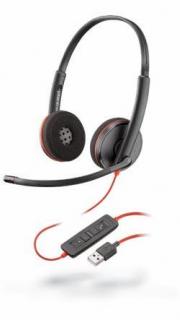 Plantronics Dual Blackwire C3220 USB-A headset Photo