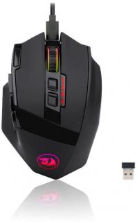 Redragon Sniper Pro M801P 16000DPI Wireless RGB Gaming Mouse – Black Photo
