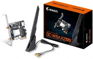 Aorus GC-WBAX200 - intel WiFi 6 AX200 , PCi-E (x1) adapter Photo