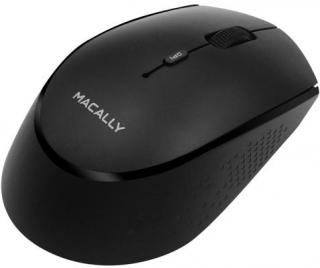 Macally Rechargeable Bluetooth Optical Mouse - Black Photo