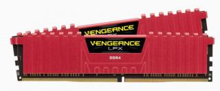 Corsair Vengeance LPX 2 x 16GB 2666MHz DDR4 Desktop Memory Kit - Red (CMK32GX4M2A2666C16R) Photo