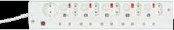 Unbranded 11 Port Multi-plug With Surge Protection (5 Switch) Photo