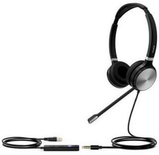 Yealink UH36 USB2.0 & 3.5mm Duo Headset - Black Photo