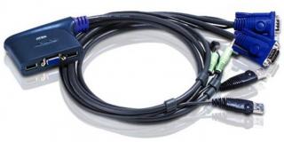 Aten CS62U 2-Port USB KVM Switch With VGA/Audio Photo
