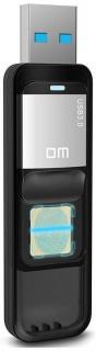 DM 32GB USB 3.0 Fingerprint Encryption Flash Drive - Black Photo