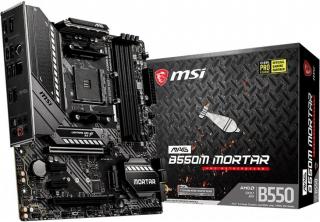 MSI MAG Series AMD B550 Socket AM4 3rd Gen Micro ATX Motherboard (MAG B550M MORTAR) Photo