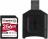 Kingston Canvas React Plus 256GB SDXC Memory Card + MobileLite Plus SD Reader Photo