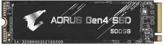 Gigabyte Aorus Gen4 SSD 500GB M.2 2280 No Heatsink Solid State Drive Photo