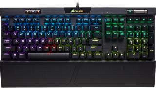 Corsair K70 RGB MK2 Cherry MX Brown Mechanical Gaming Keyboard - Black Photo
