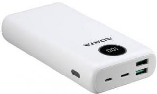 Adata P20000QCD 20000mAh Power Bank - White Photo