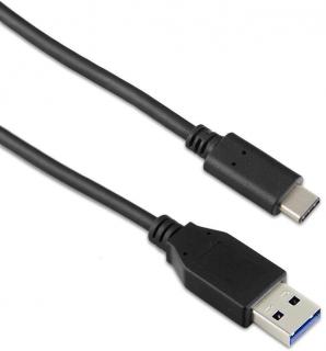 Targus ACC926EU USB-C to USB-A 1M Charge and Sync Cable - Black Photo