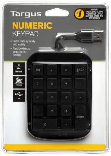 Targus AKP10EU USB Numeric Keypad - Black Photo