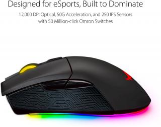 Asus ROG Gladius II Origin Optical RGB Gaming Mouse Photo