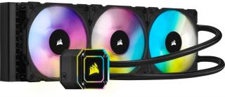 Corsair iCUE H150i Elite Capellix RGB Liquid CPU Cooler - Black Photo