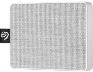 Seagate One Touch SSD 500GB Ultra Portable Solid State Drive - White (STJE500402) Photo