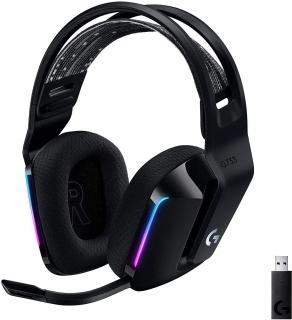 Logitech G series G733 Wireless RGB Gaming Headset - Black Photo