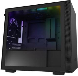 NZXT H210i Mini Tower Windowed Chassis - Matte Black Photo