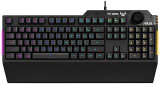 Asus TUF Gaming K1 Membrane keyboard with Palm Rest Photo