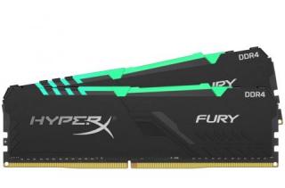 Kingston HyperX Fury RGB 2 x 32GB 3466MHz DDR4 Desktop Memory Kit (HX434C17FB3AK2/64) Photo
