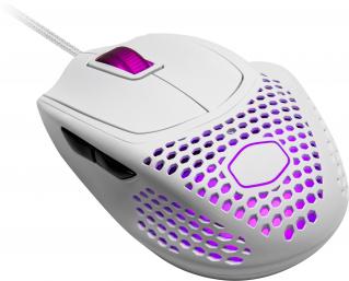 Cooler Master Mastermouse MM720 RGB Ergonomic Gaming Mouse - Matte White Photo