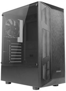 Antec NX Series NX250 Tempered Glass Mid Tower Chassis - Black Photo