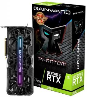 Gainward nVidia GeForce RTX 3090 Phantom GS 24GB Graphics Card (GW-RTX3090-24GB-PHMGS) Photo