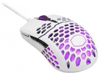 Cooler Master MasterMouse MM711 RGB Gaming Mouse - Matte White Photo