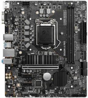 MSI Pro Series Intel B560 Socket LGA1200 Micro-ATX Motherboard (B560M-A PRO) Photo