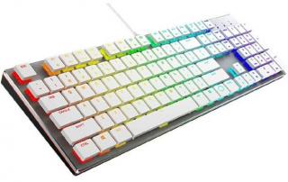 Cooler Master SK650 White Limited Edition Mechanical RGB Gaming Keyboard - Silver Photo