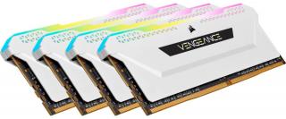 Corsair Vengeance RGB Pro SL 4 x 8GB 3600MHz DDR4 Desktop Memory Kit - White (CMH32GX4M4D3600C18W) Photo