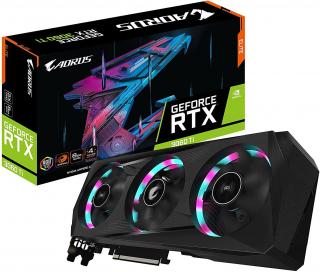 Gigabyte Nividia Geforce RTX 3060 Ti Elite 8GB Graphics Card (GV-N306TAORUS E-8GD) Photo