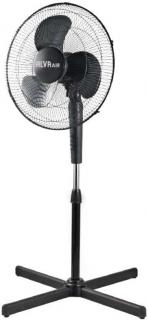 Alva Air 40cm Plastic Pedestal Fan Black Photo
