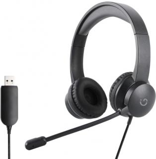 WINX HS104 CALL Clear USB Headset - Black Photo