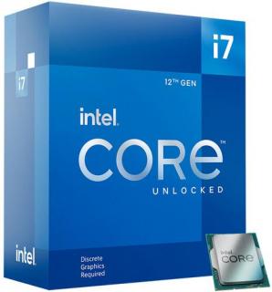 Intel Boxed Core i7 12th Gen i7-12700K 3.60GHz No Fan w/VGA Processor (BX8071512700K) Photo