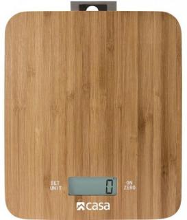 Casa Electronic Bamboo Kitchen Scale Photo